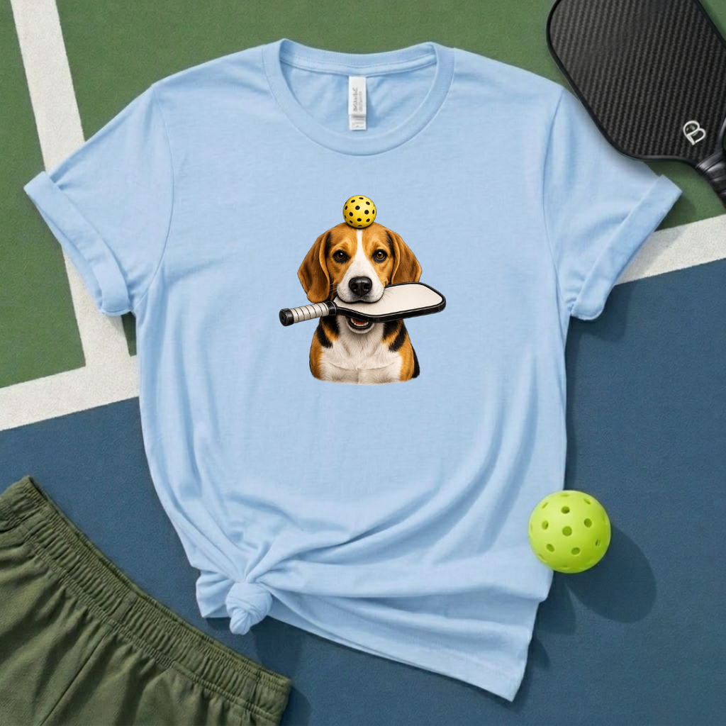 Pickleball Beagle T-Shirt