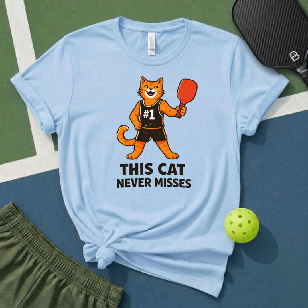 This Cat Never Misses T-Shirt