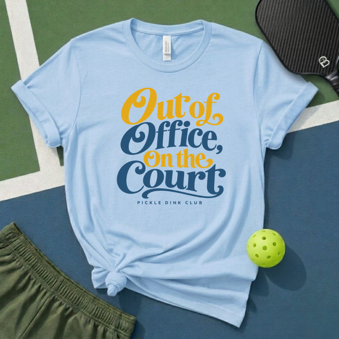 Out of Office, On The Court T-Shirt
