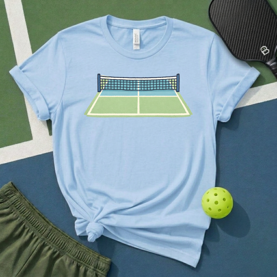 Pickleball Court T-Shirt