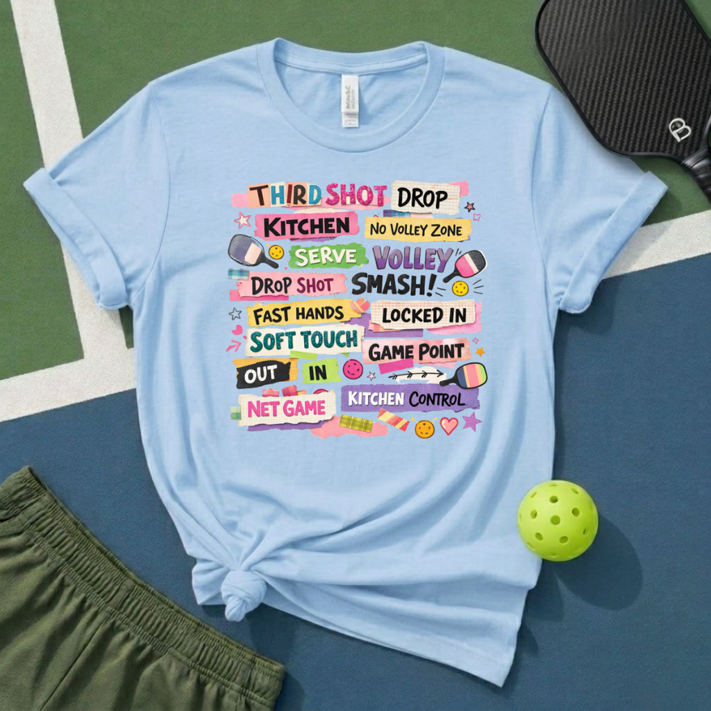 Pickleball Scrapbook T-Shirt