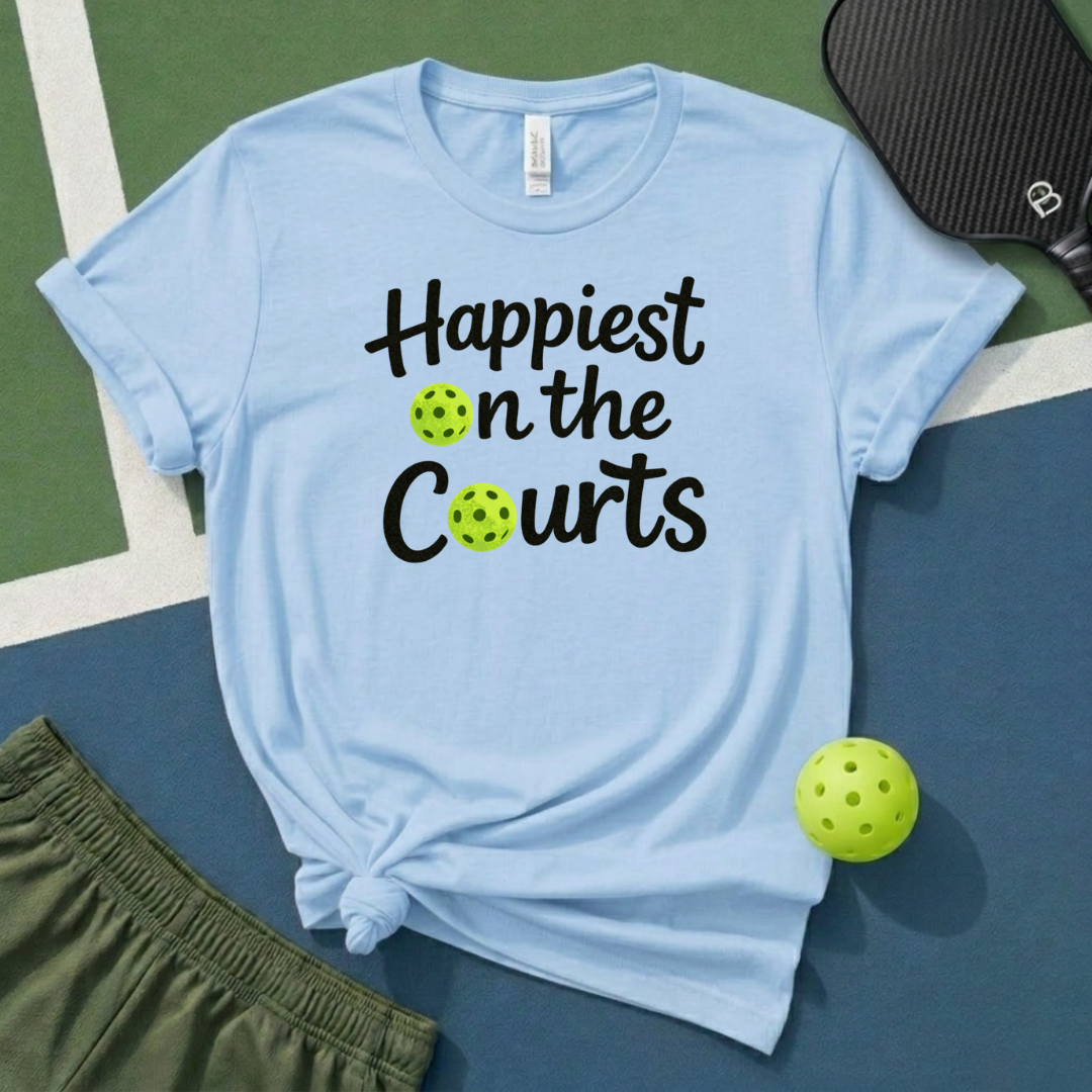 Happiest On The Courts T-Shirt