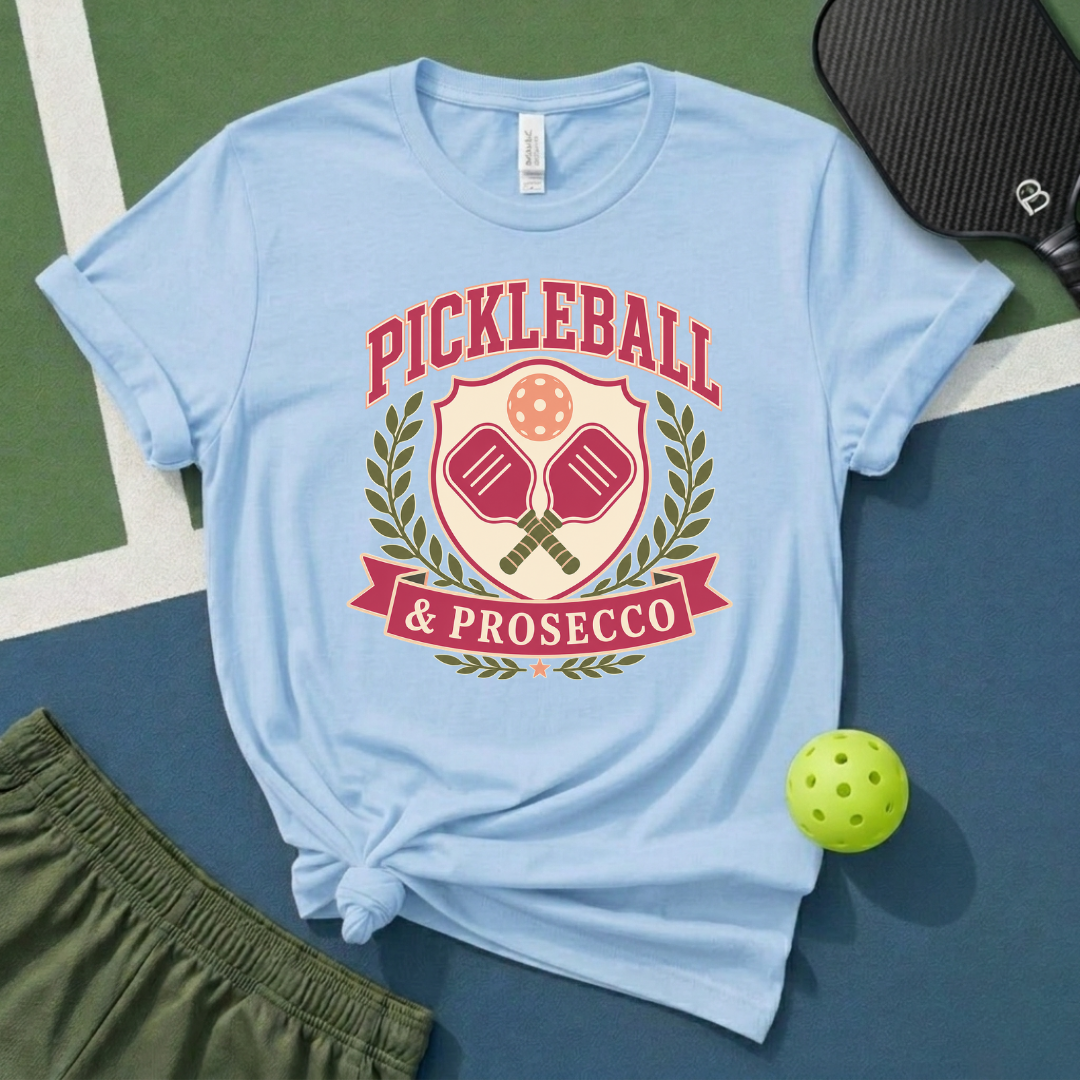 Pickleball & Prosecco T-Shirt