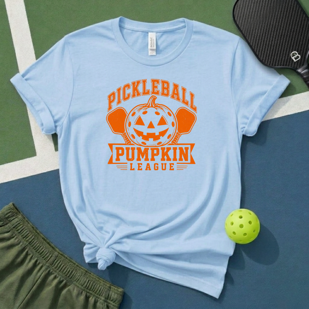 Pickleball Pumpkin League T-Shirt