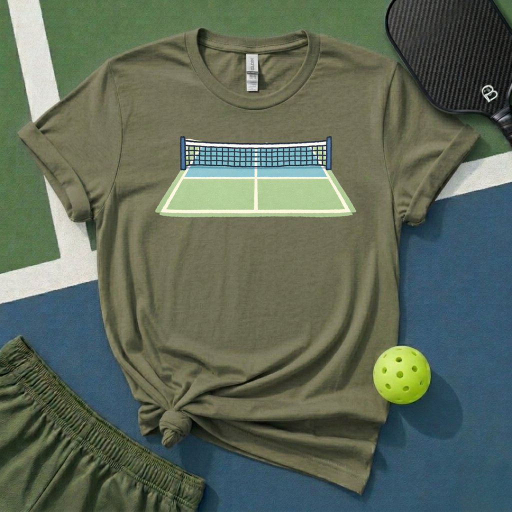 Pickleball Court T-Shirt