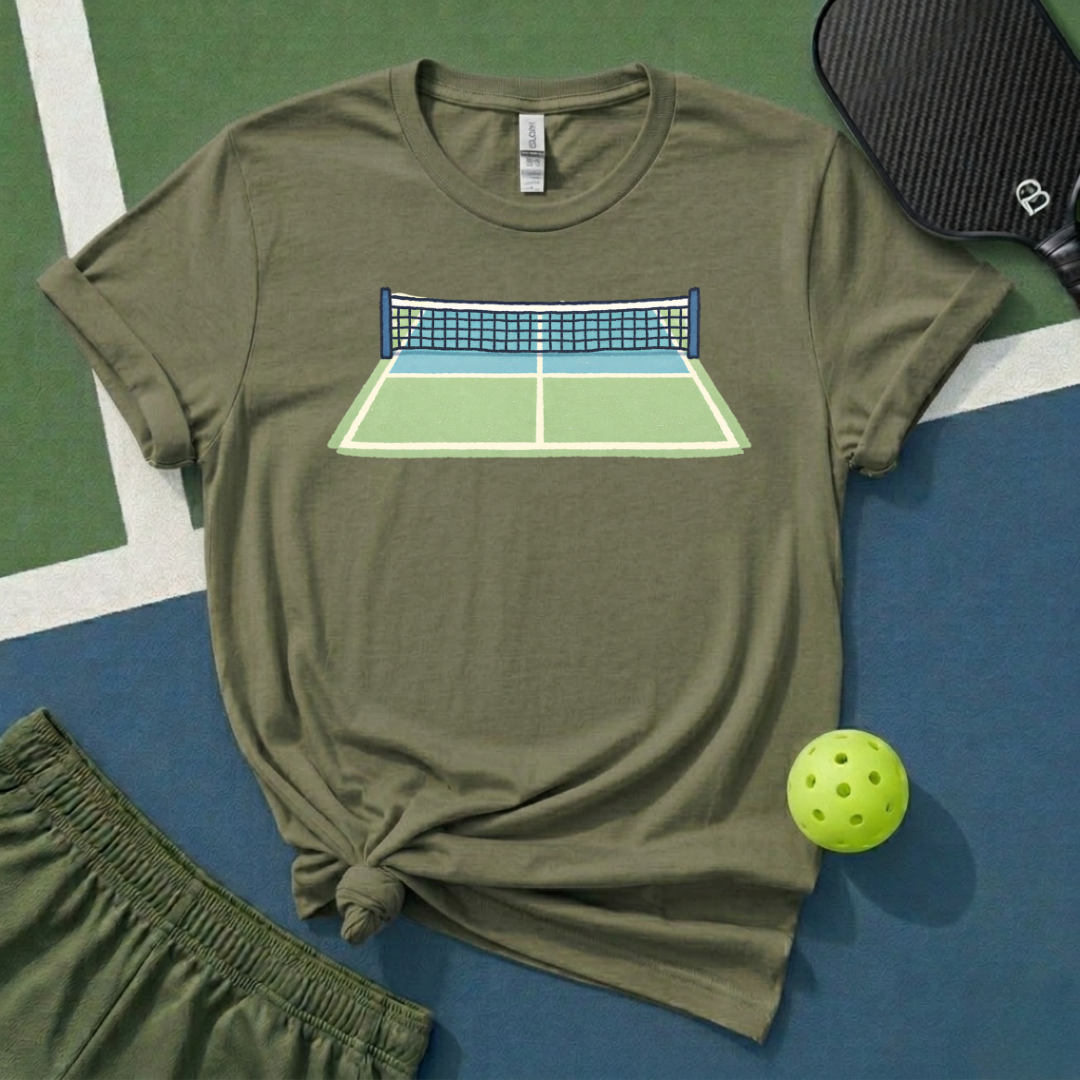 Pickleball Court T-Shirt
