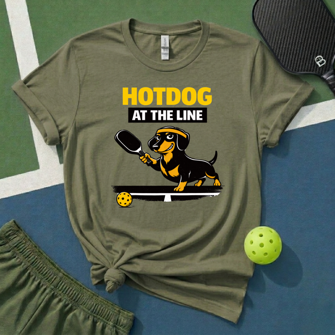 Hotdog At The Line T-Shirt