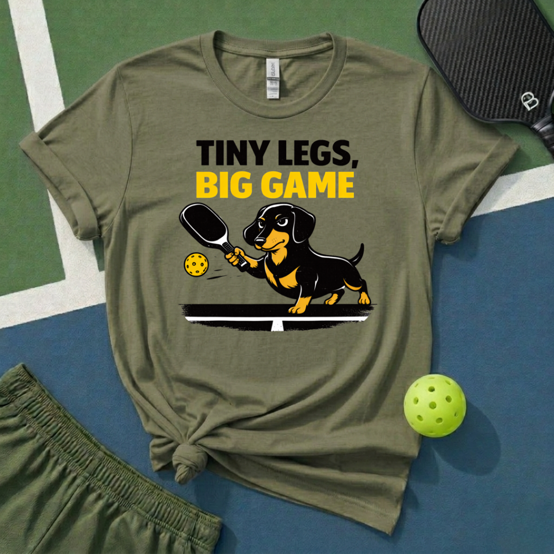 Tiny Legs, Big Game T-Shirt