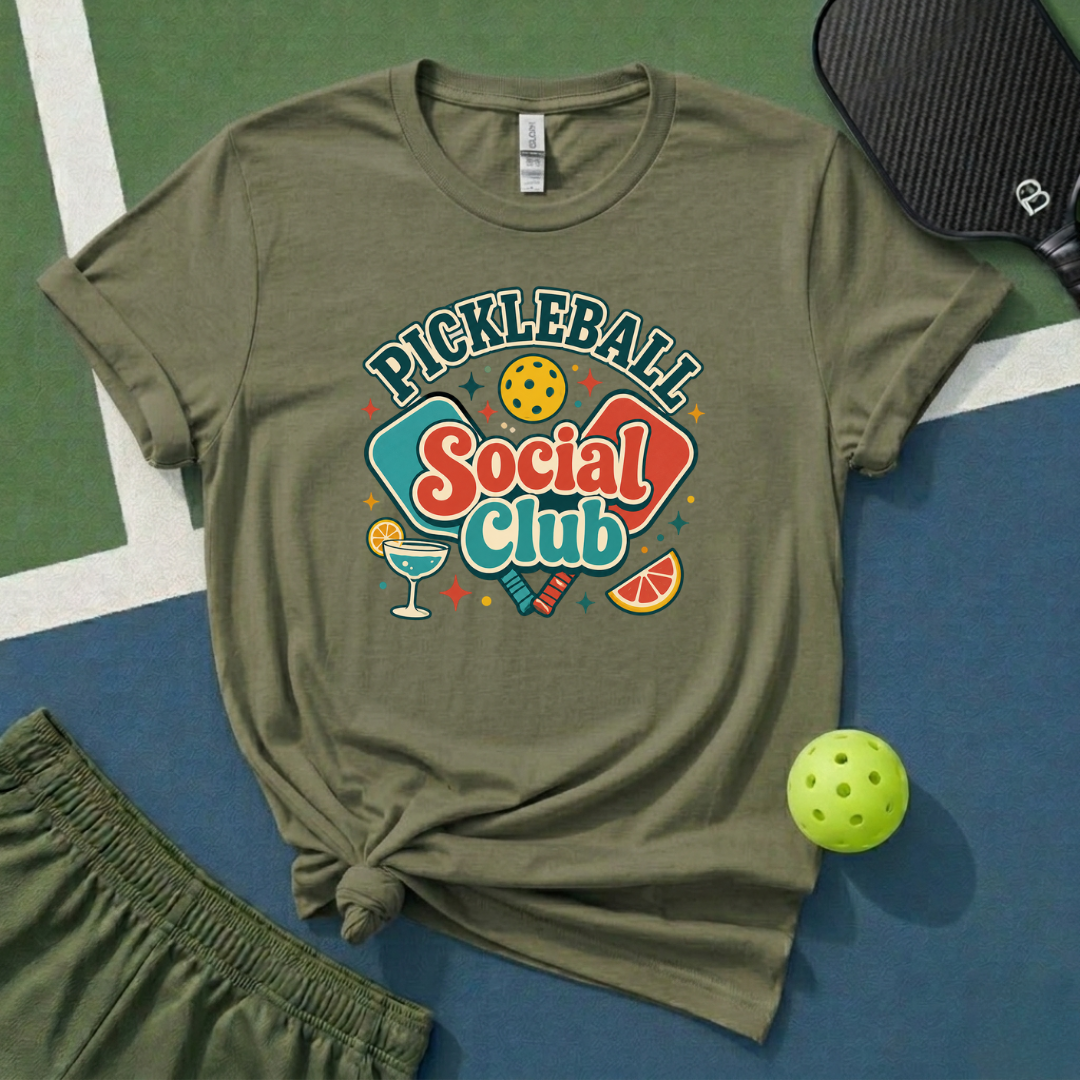 Pickleball Social Club T-Shirt