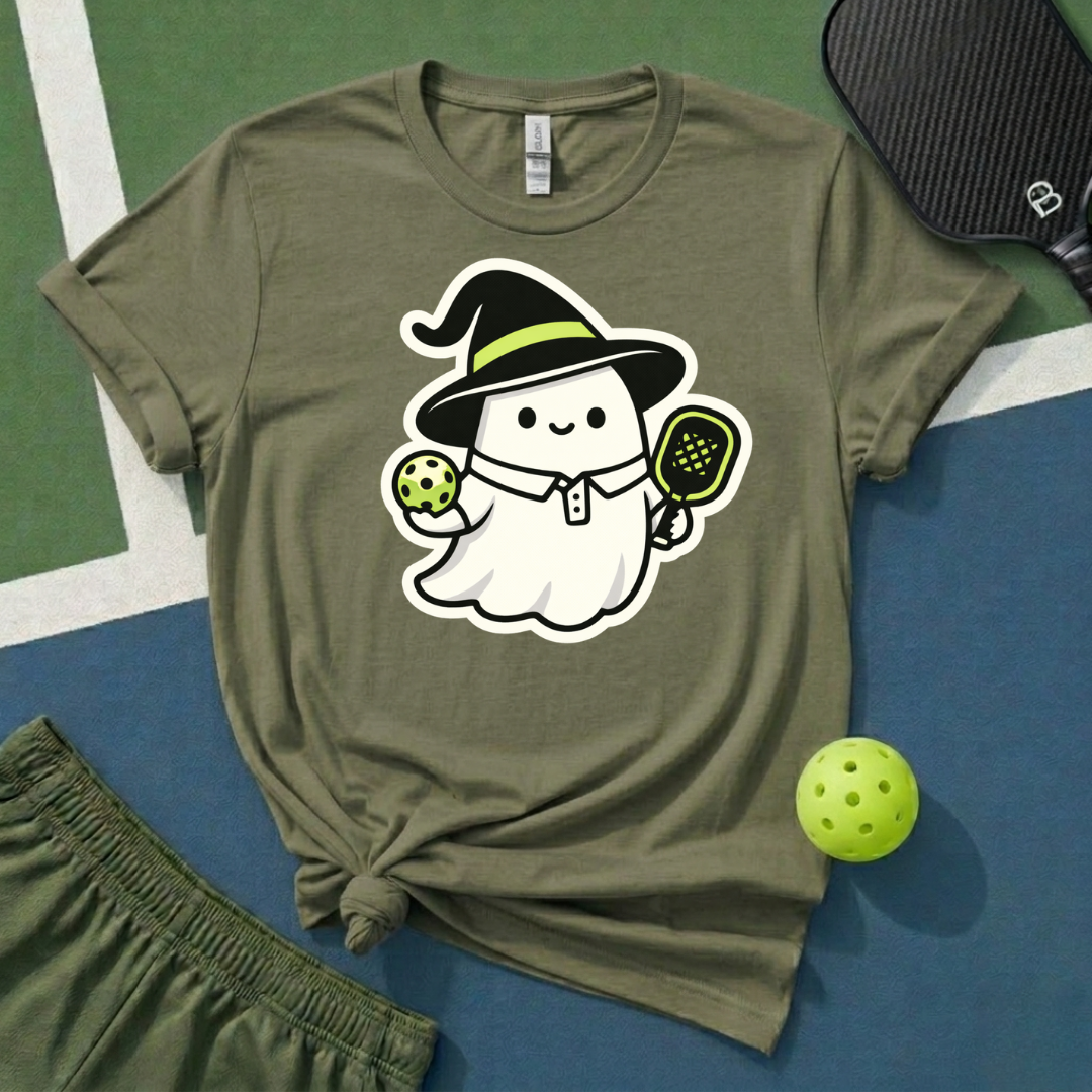 Pickleball Ghost T-Shirt