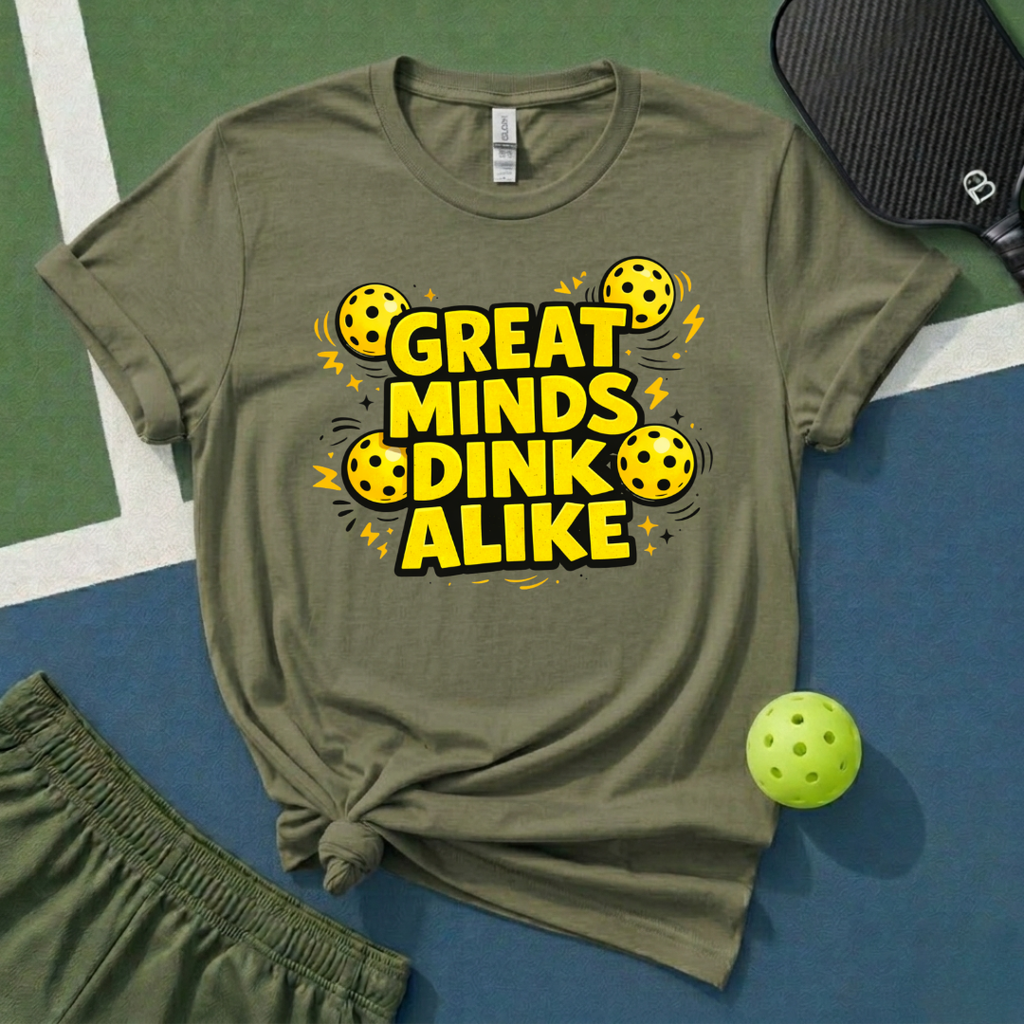 Great Minds Dink Alike T-Shirt