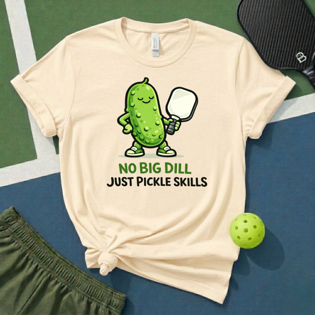 No Big Dill, Just Pickle Skills T-Shirt