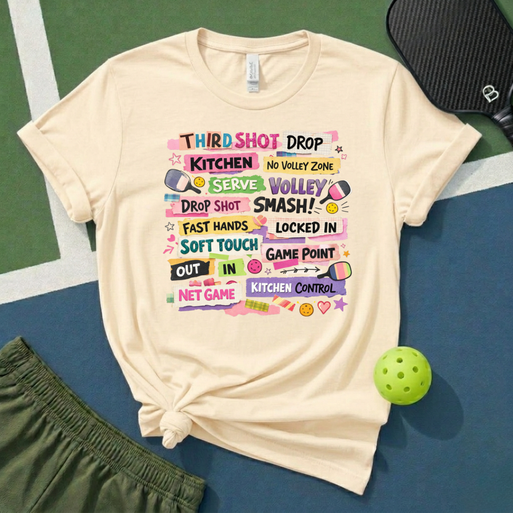 Pickleball Scrapbook T-Shirt