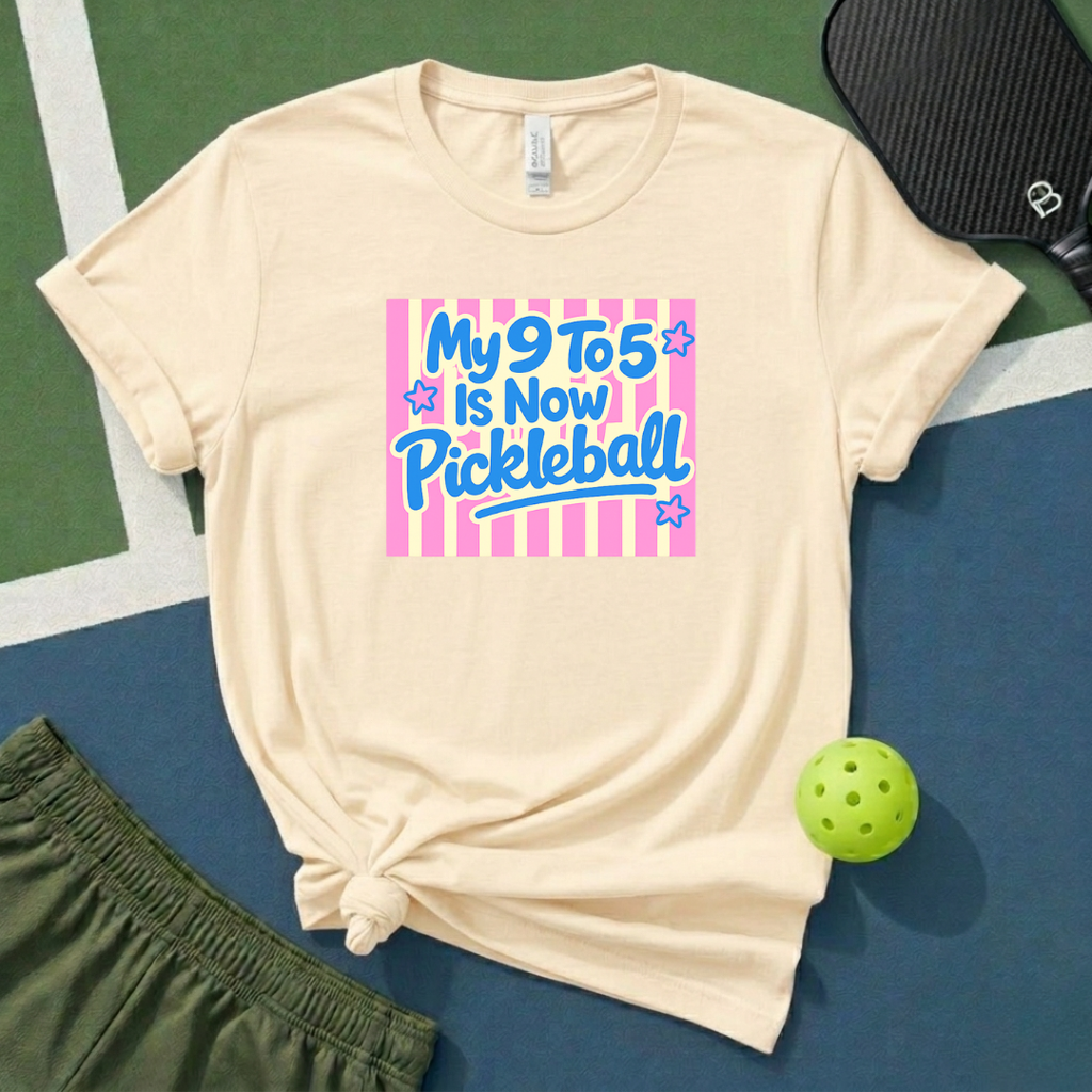 My 9 To 5 Is Now Pickleball T-Shirt