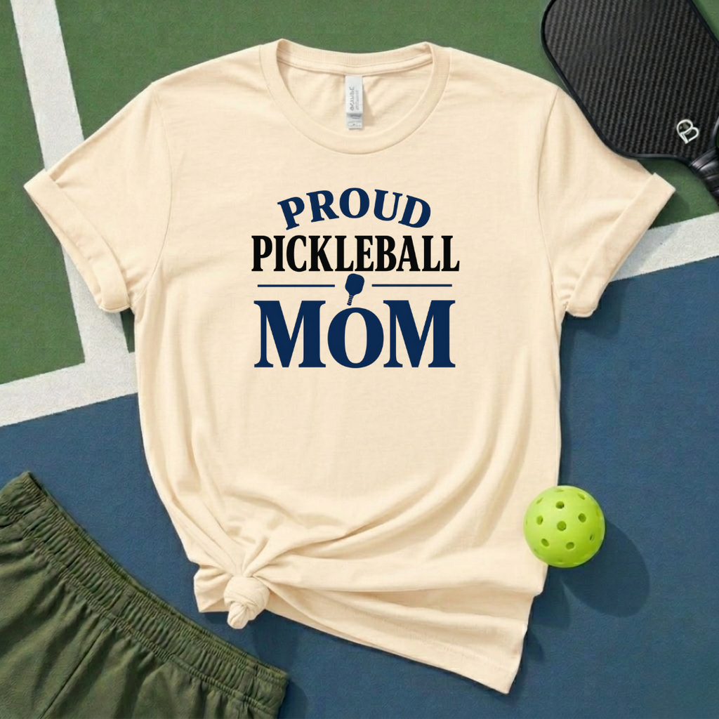 Proud Pickleball Mom T-Shirt