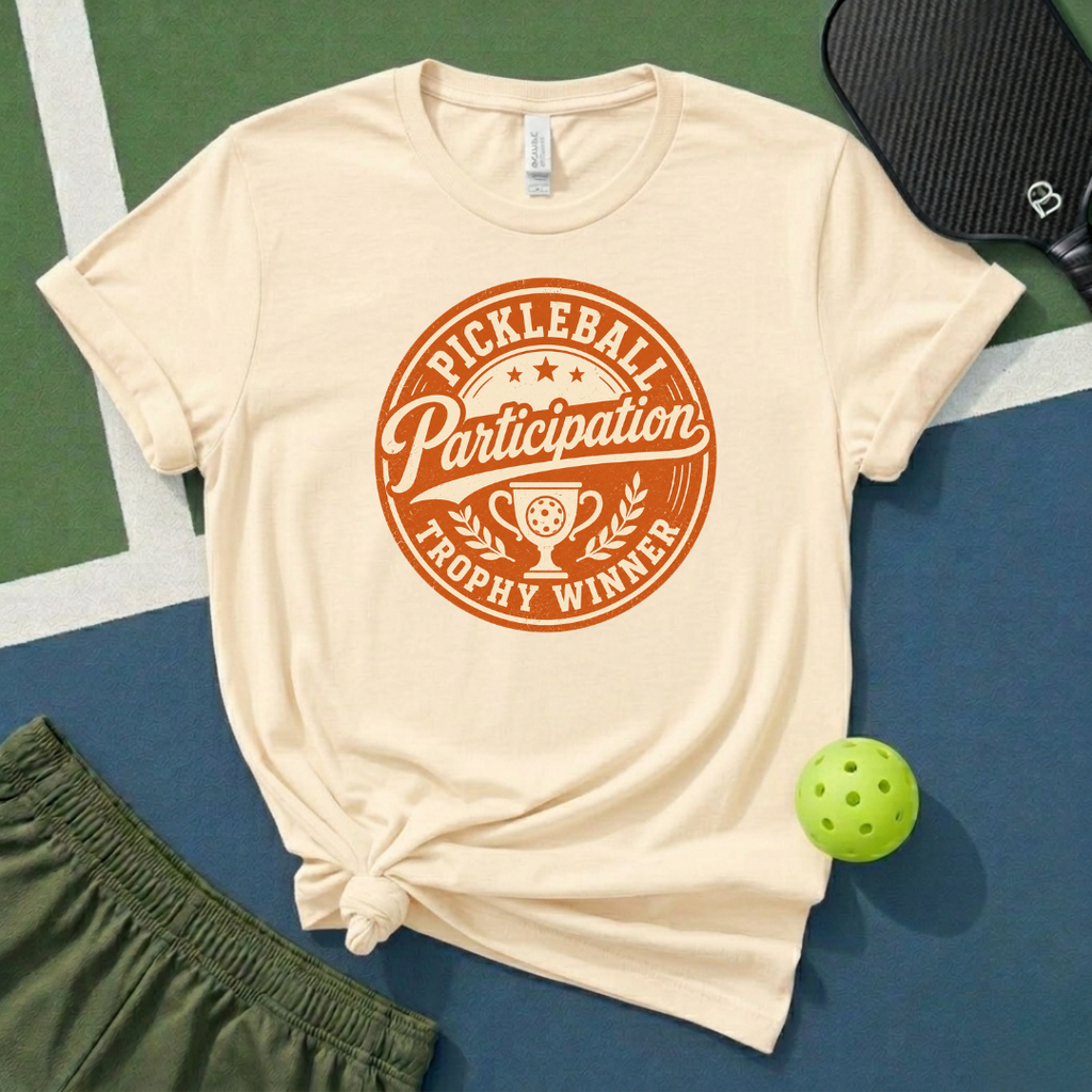 Pickleball Participation Trophy T-Shirt