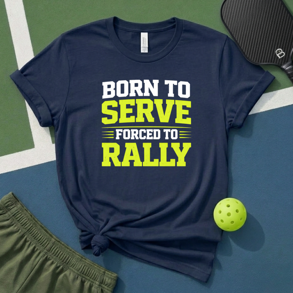 Born To Serve, Forced To Rally T-Shirt