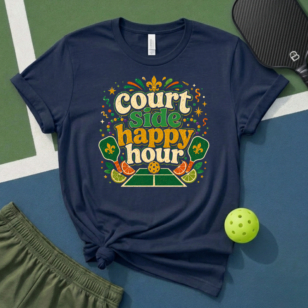 Court Side Happy Hour T-Shirt