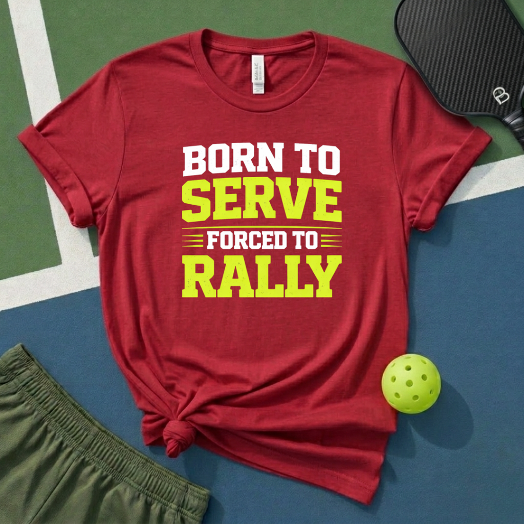 Born To Serve, Forced To Rally T-Shirt