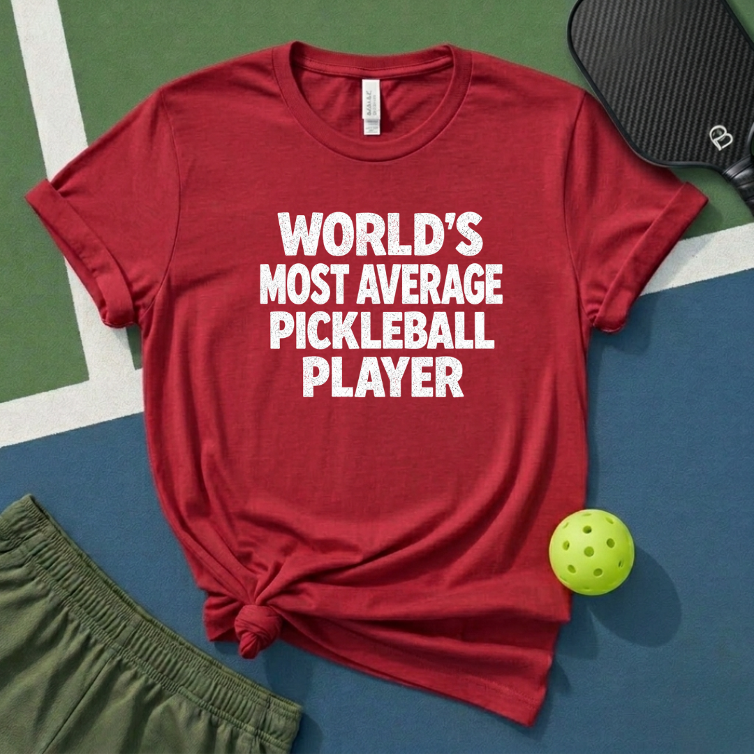 World's Most Average Pickleball Player T-Shirt