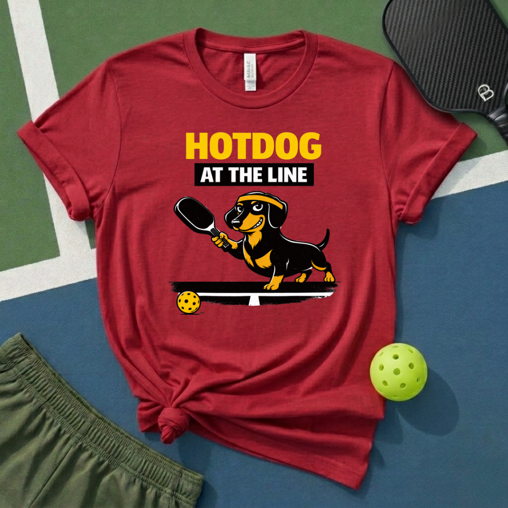 Hotdog At The Line T-Shirt