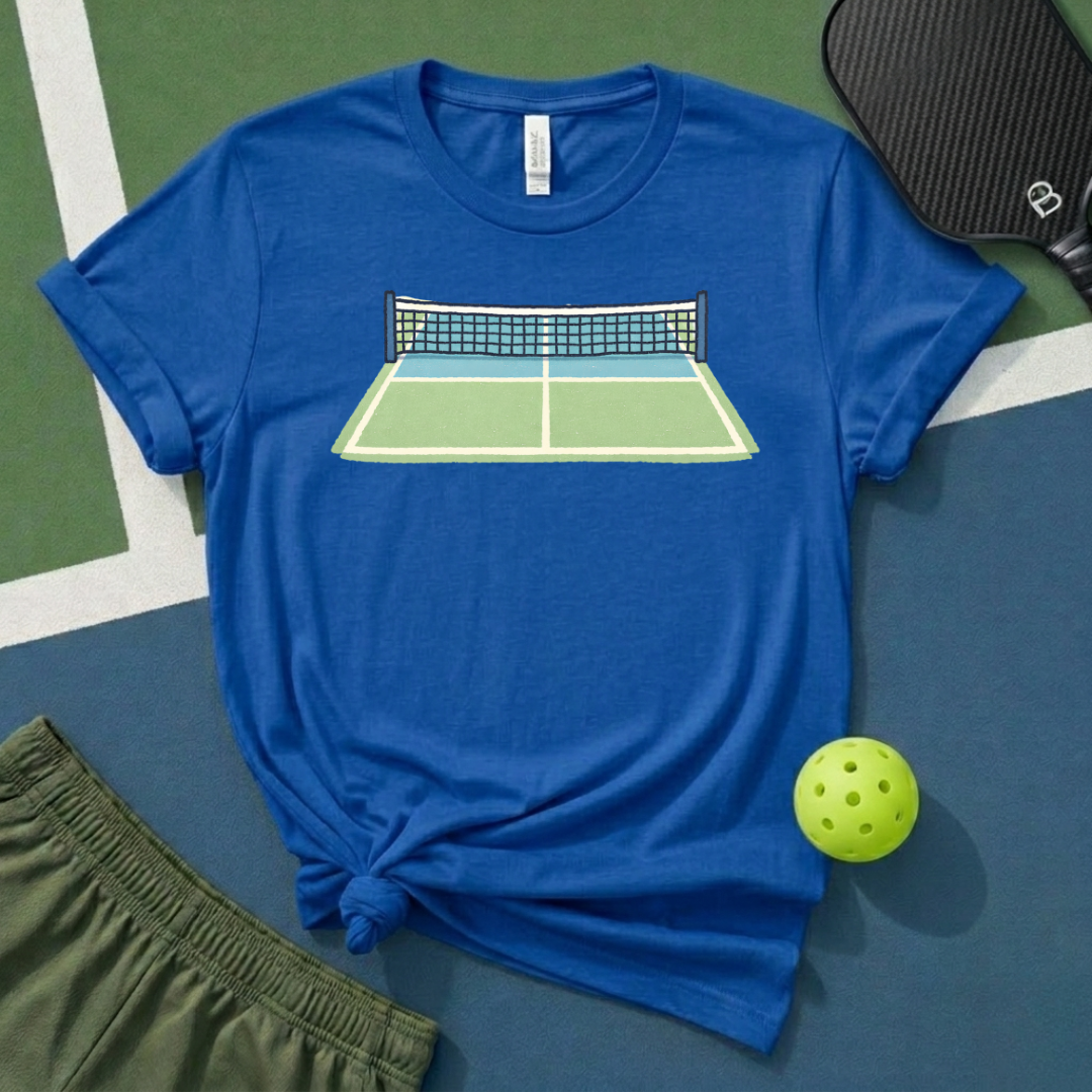 Pickleball Court T-Shirt