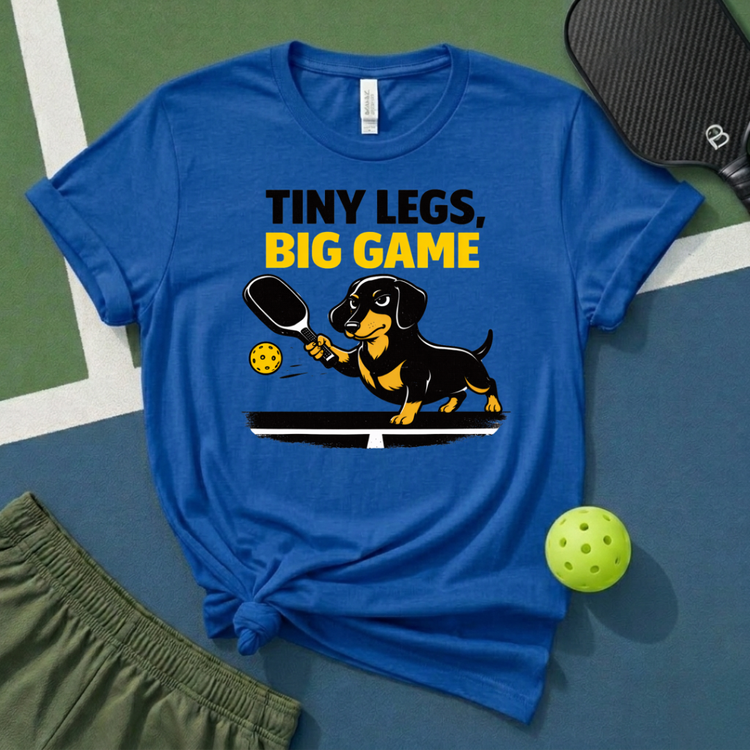 Tiny Legs, Big Game T-Shirt