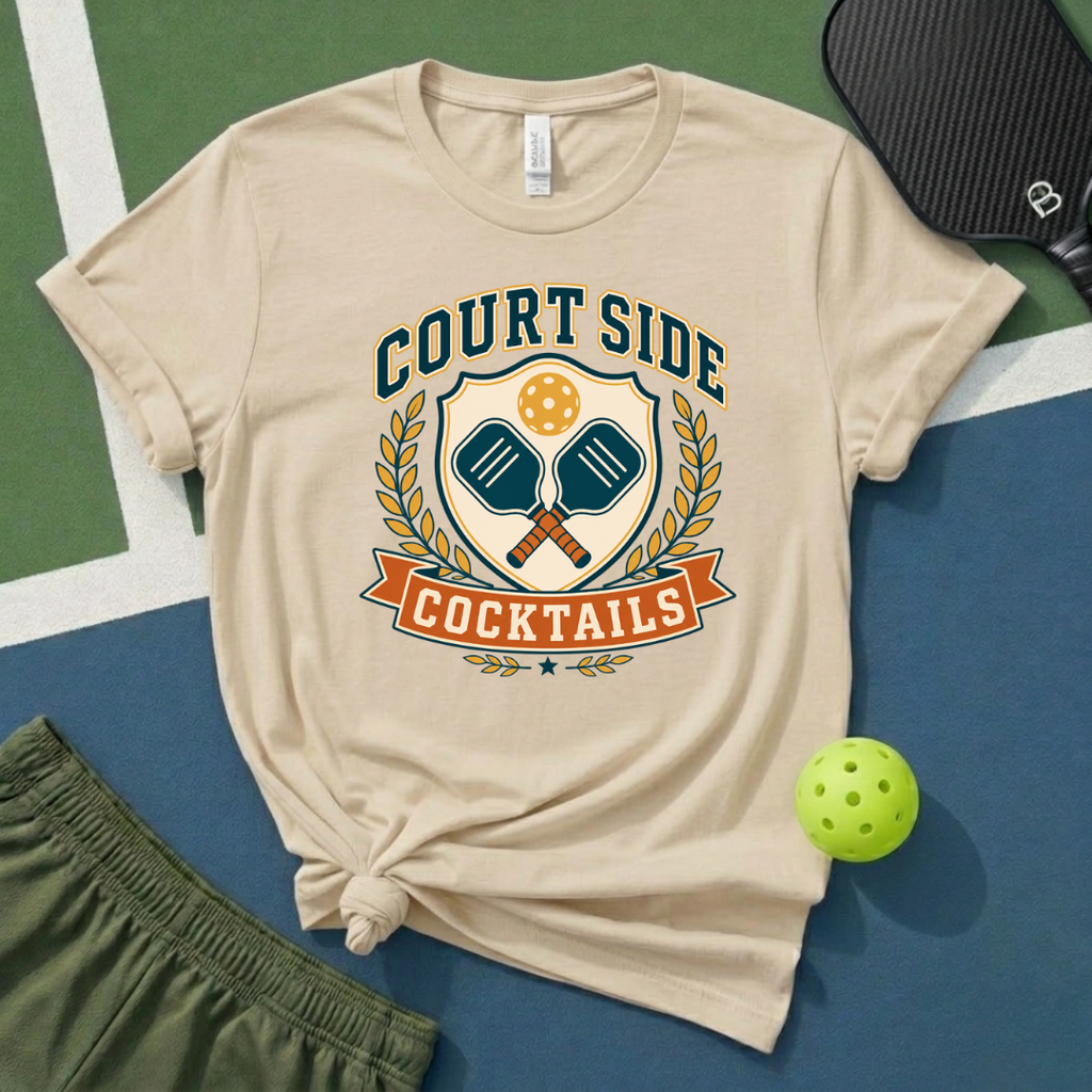 Courtside Cocktails T-Shirt