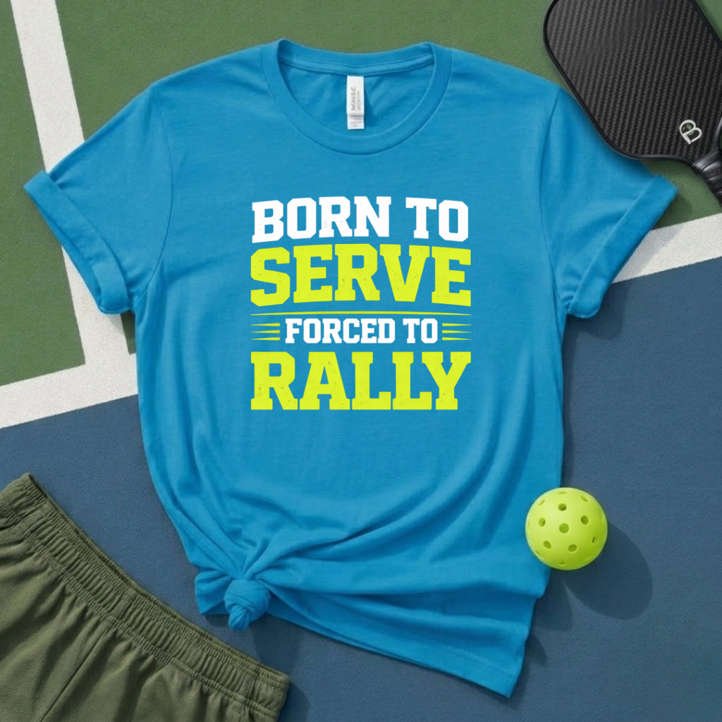 Born To Serve, Forced To Rally T-Shirt