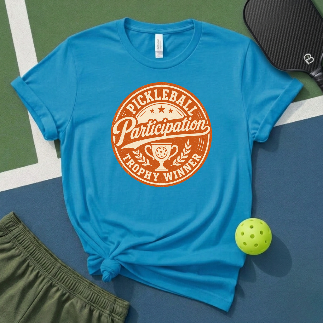 Pickleball Participation Trophy T-Shirt