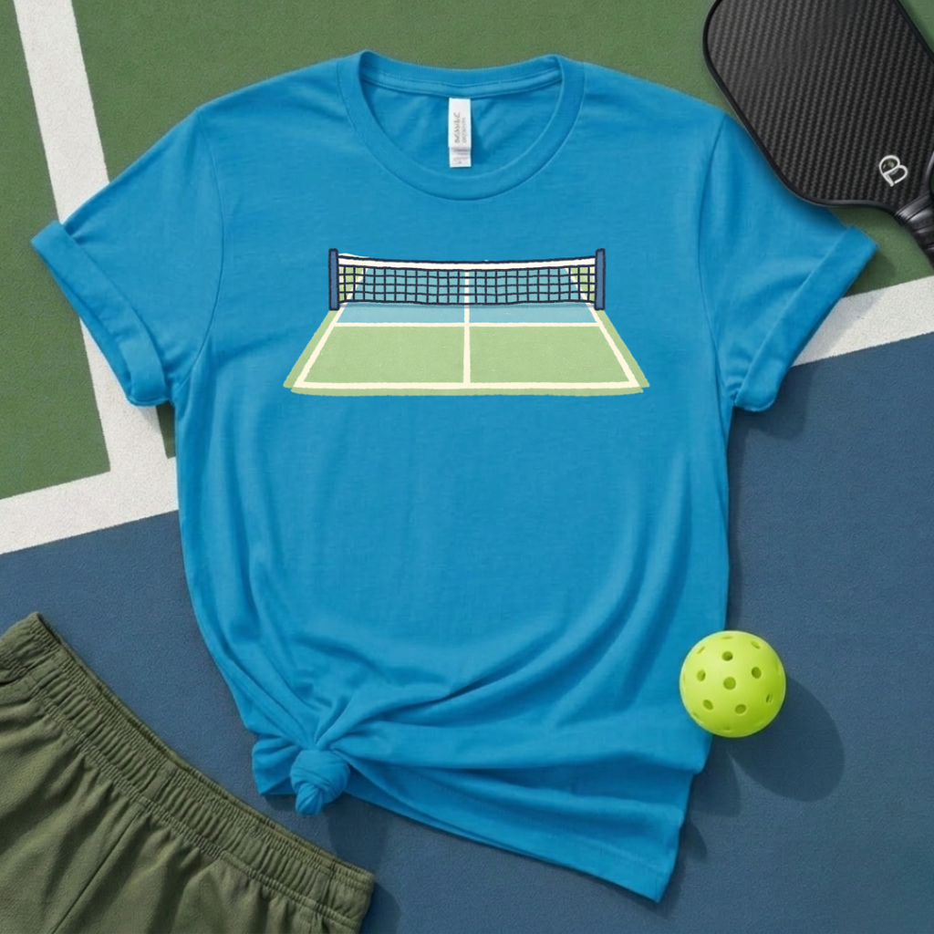 Pickleball Court T-Shirt