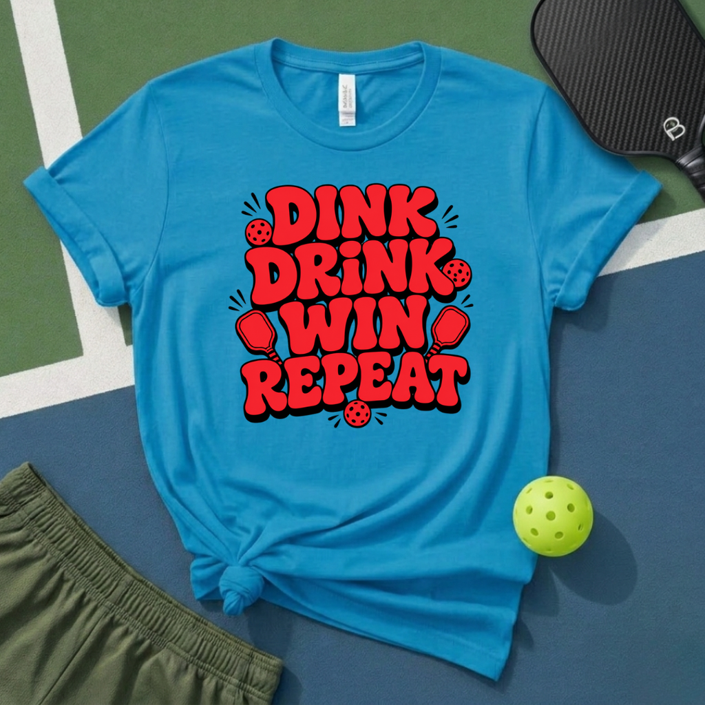 Dink Drink Win Repeat T-Shirt