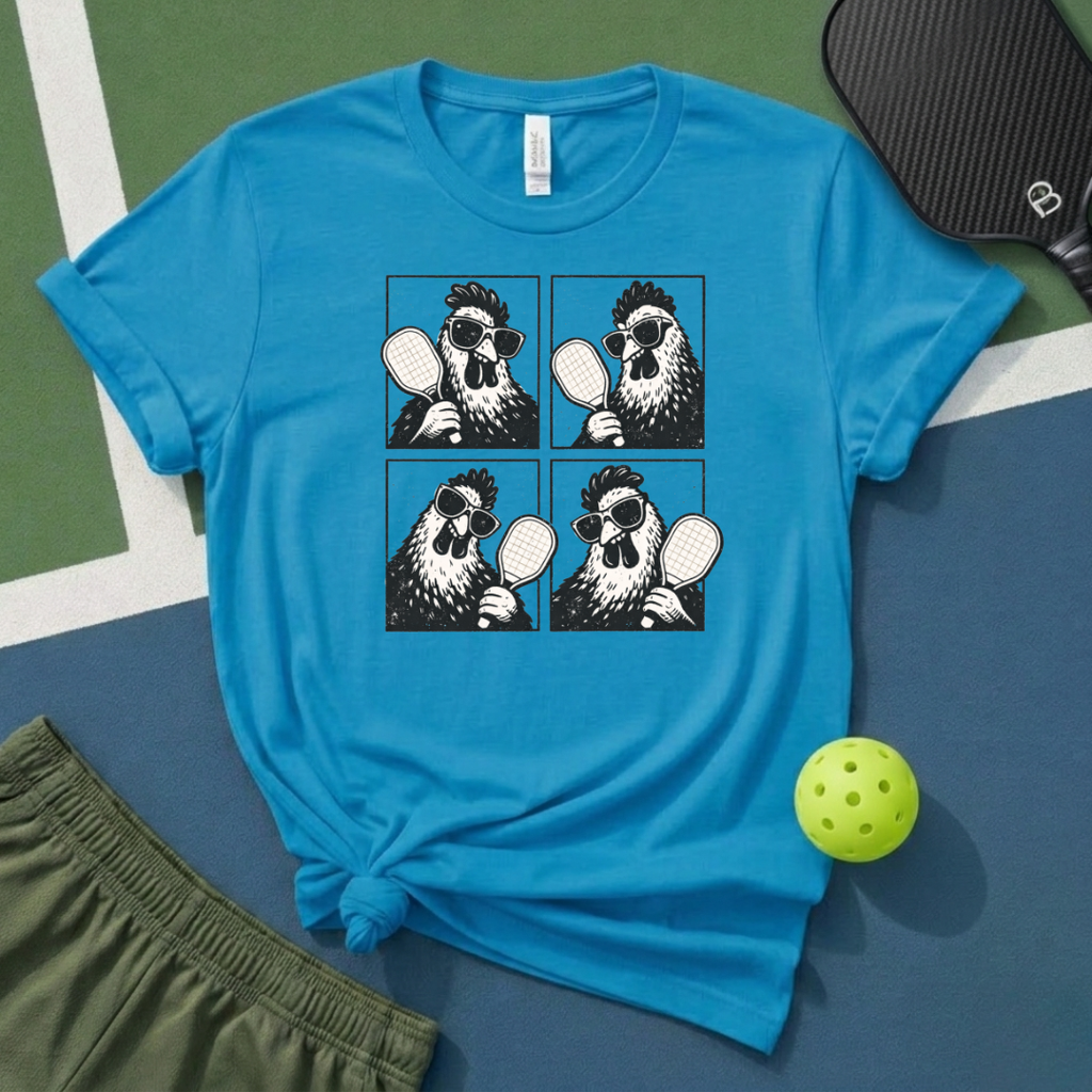 Chicken Pickleball T-Shirt