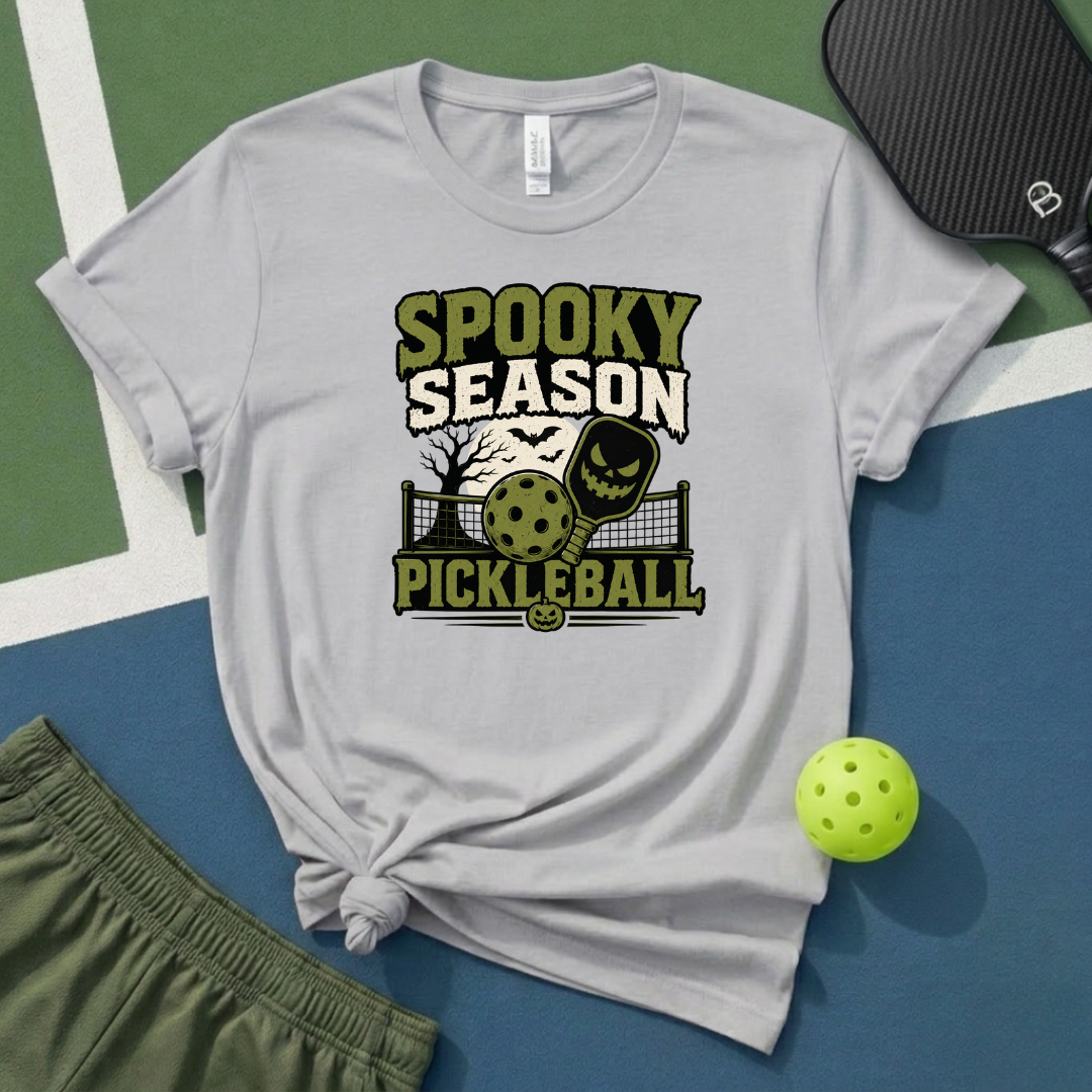 Spooky Season Pickleball T-Shirt