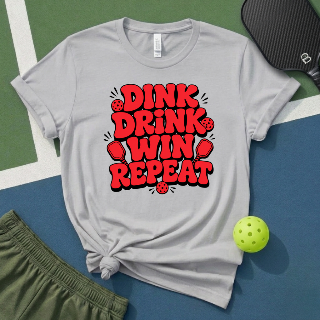 Dink Drink Win Repeat T-Shirt