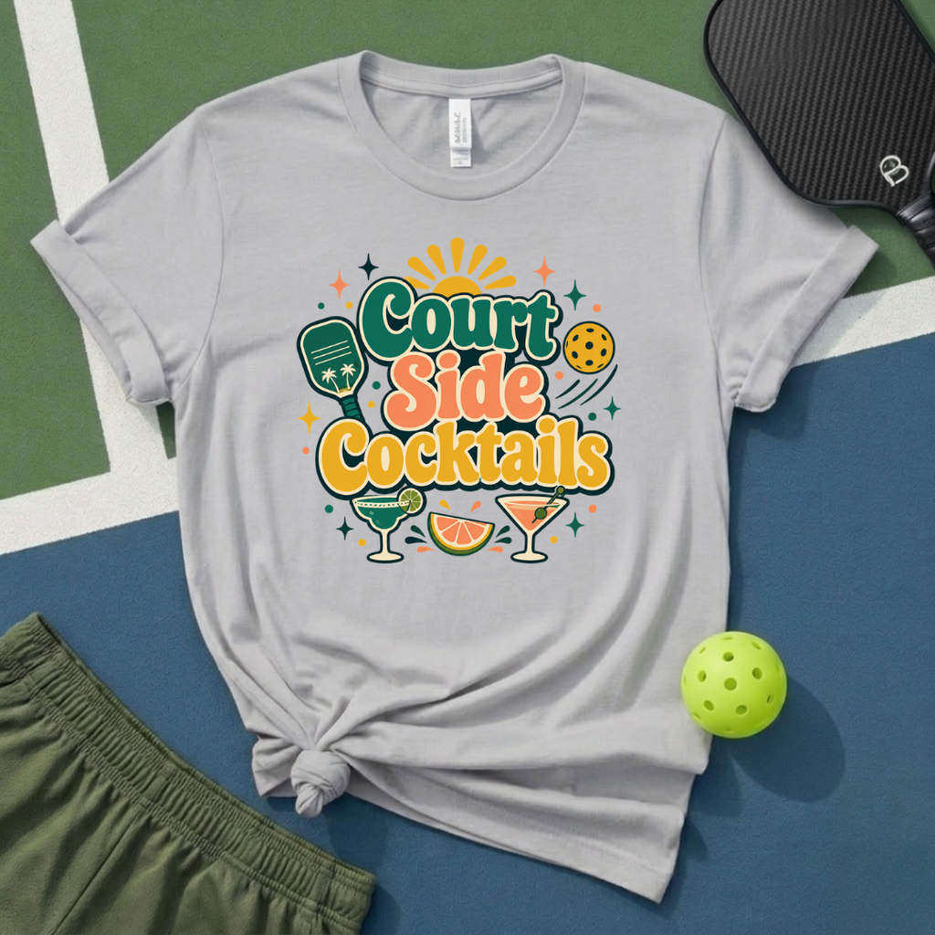 Court Side Cocktails l T-Shirt