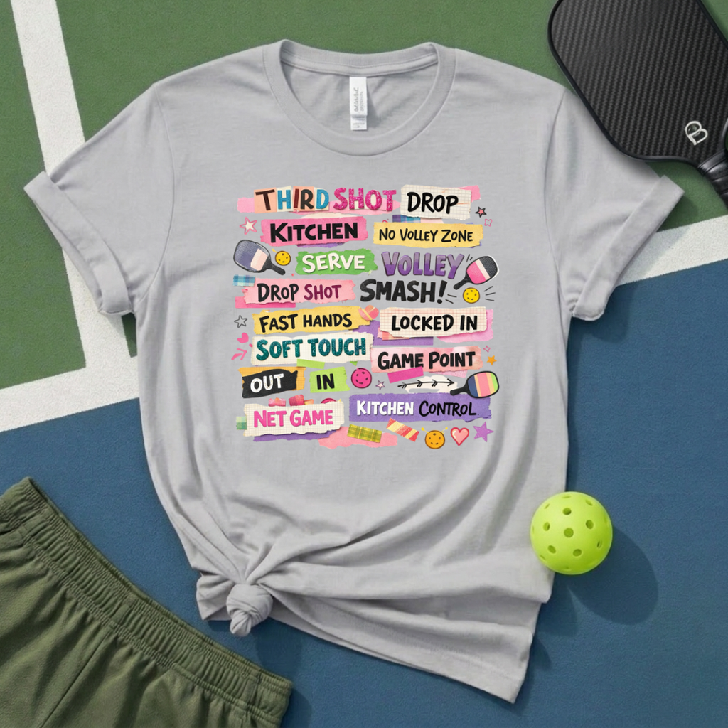 Pickleball Scrapbook T-Shirt