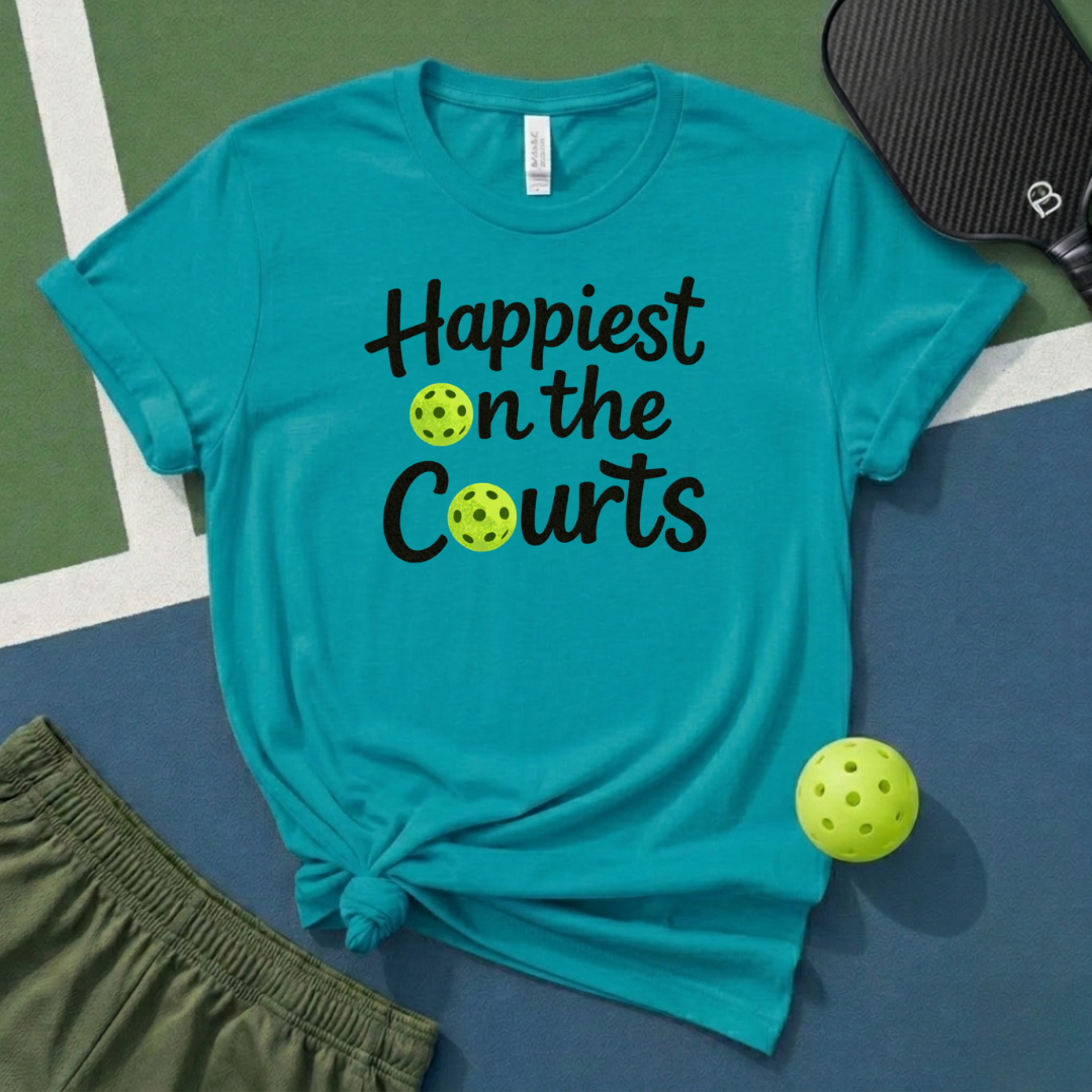 Happiest On The Courts T-Shirt