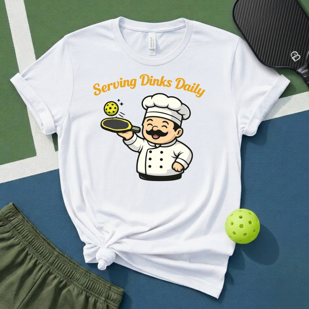 Serving Dinks Daily T-Shirt