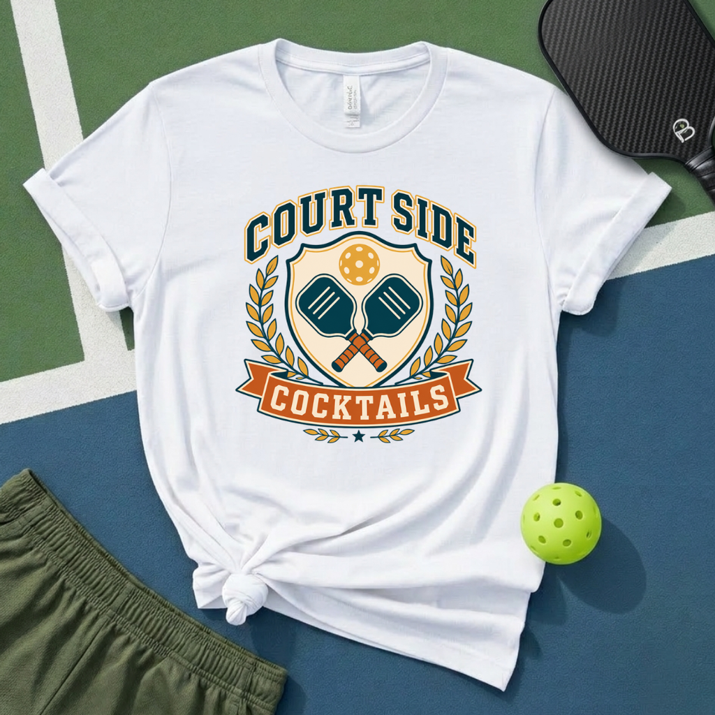 Courtside Cocktails T-Shirt