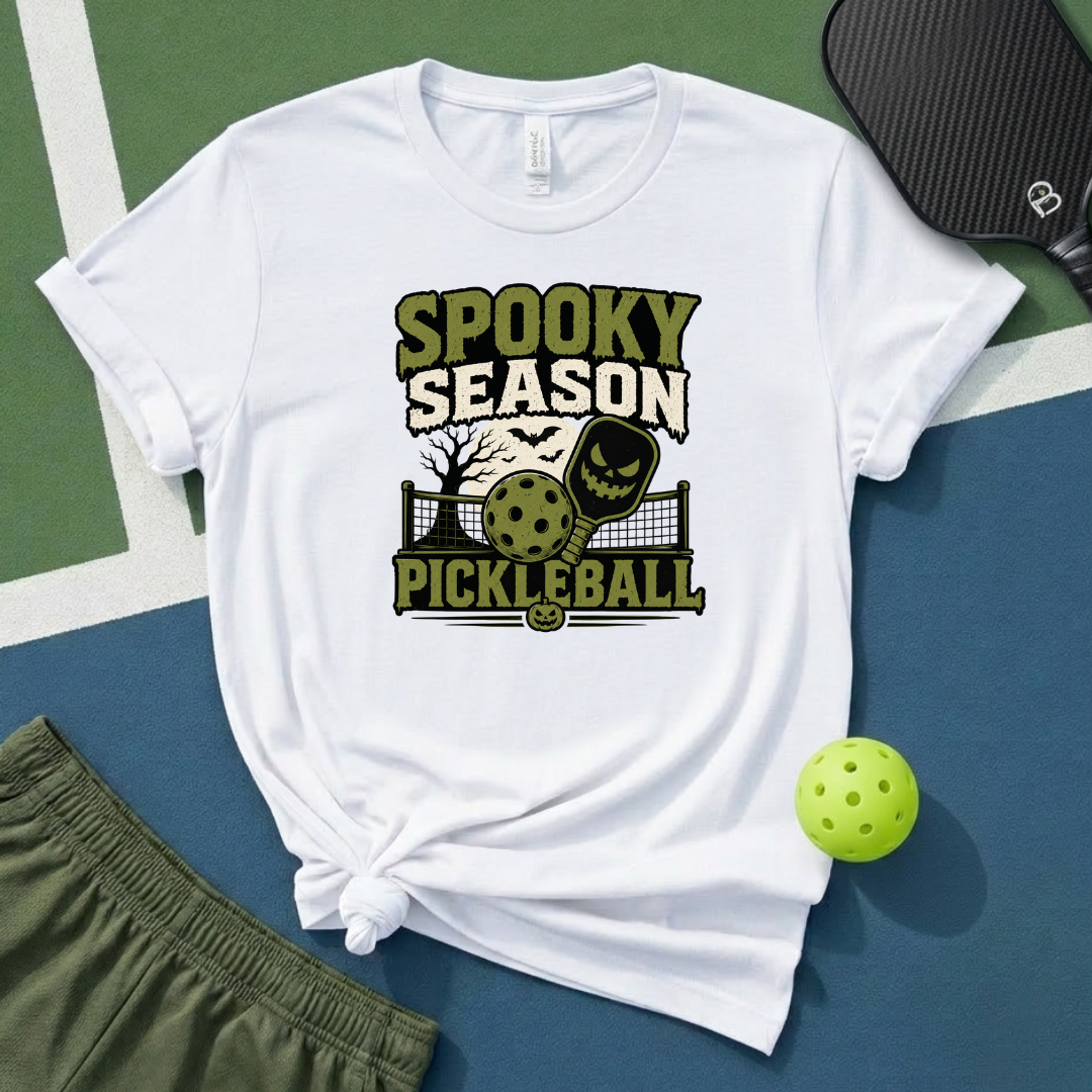 Spooky Season Pickleball T-Shirt