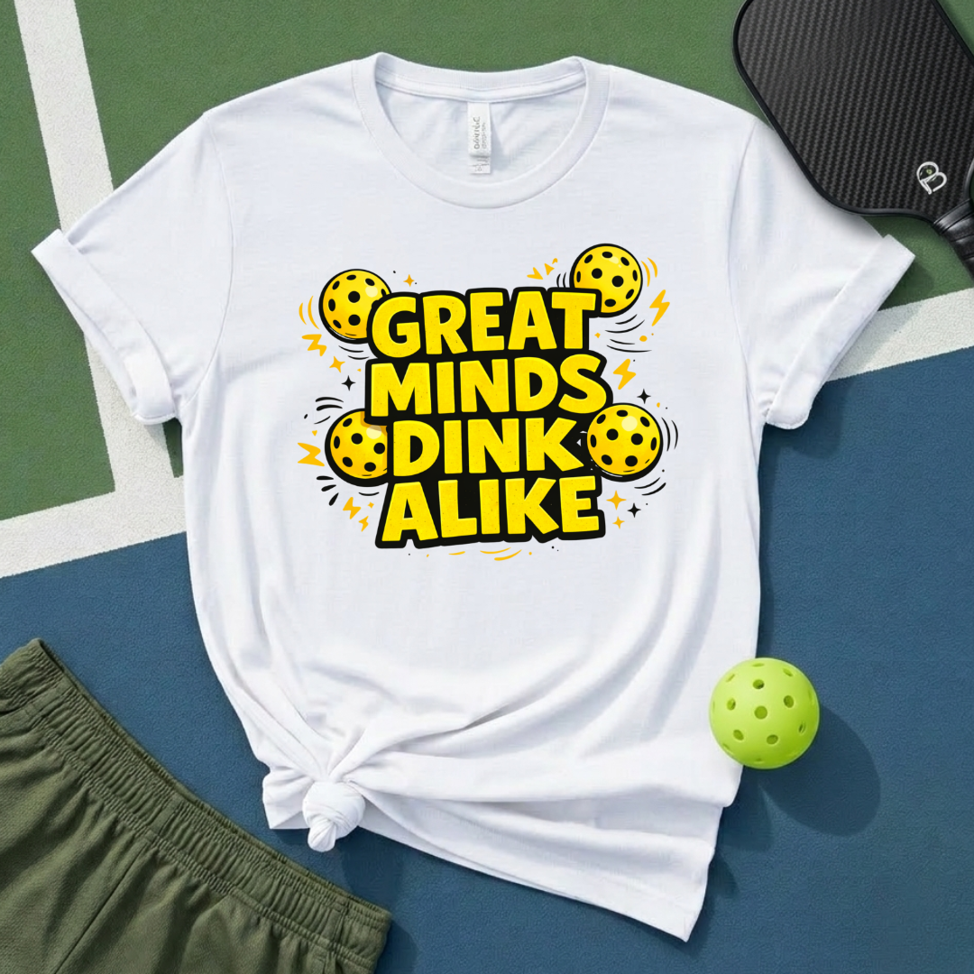 Great Minds Dink Alike T-Shirt