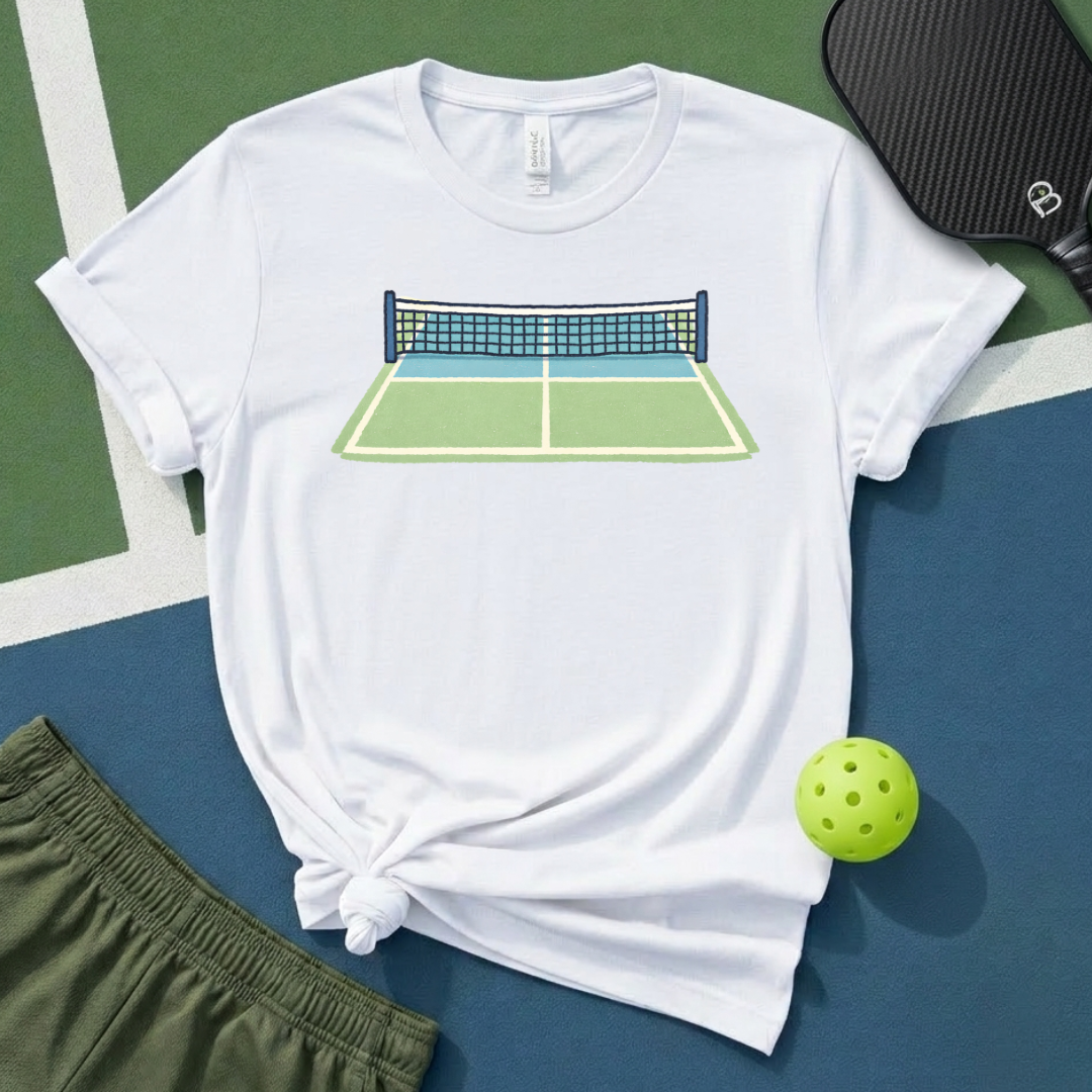 Pickleball Court T-Shirt