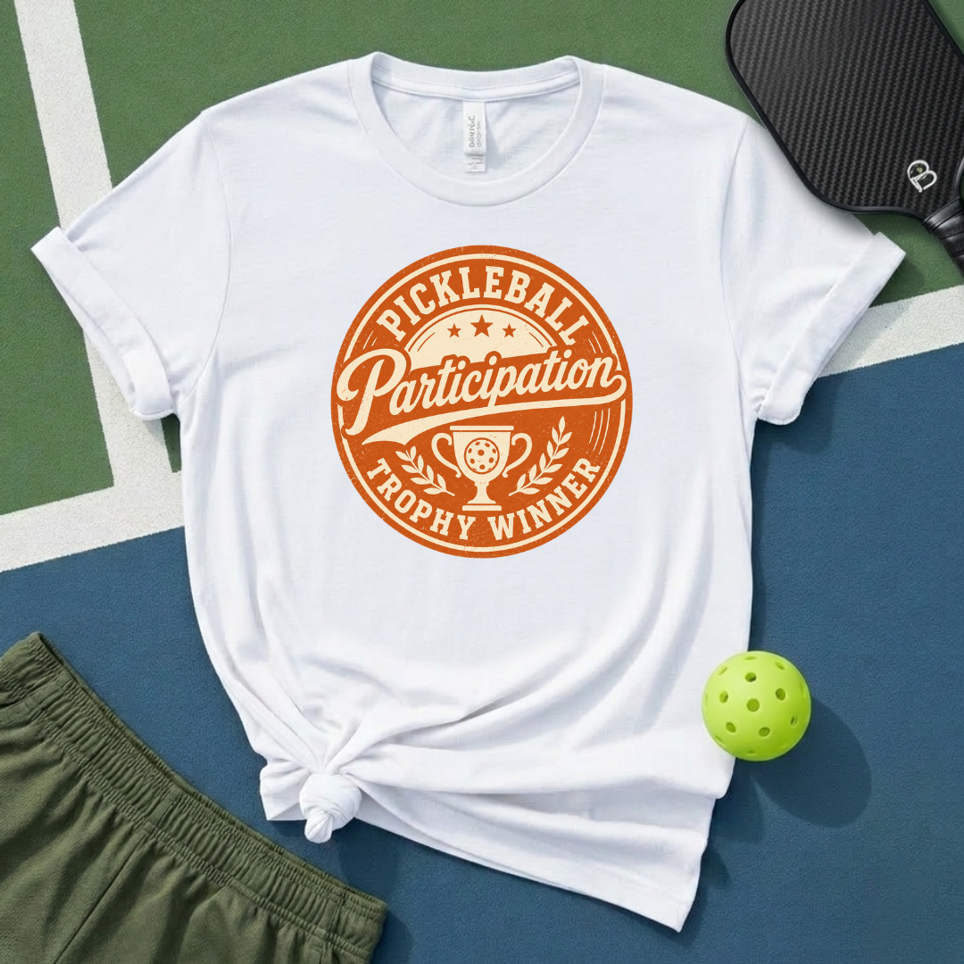 Pickleball Participation Trophy T-Shirt