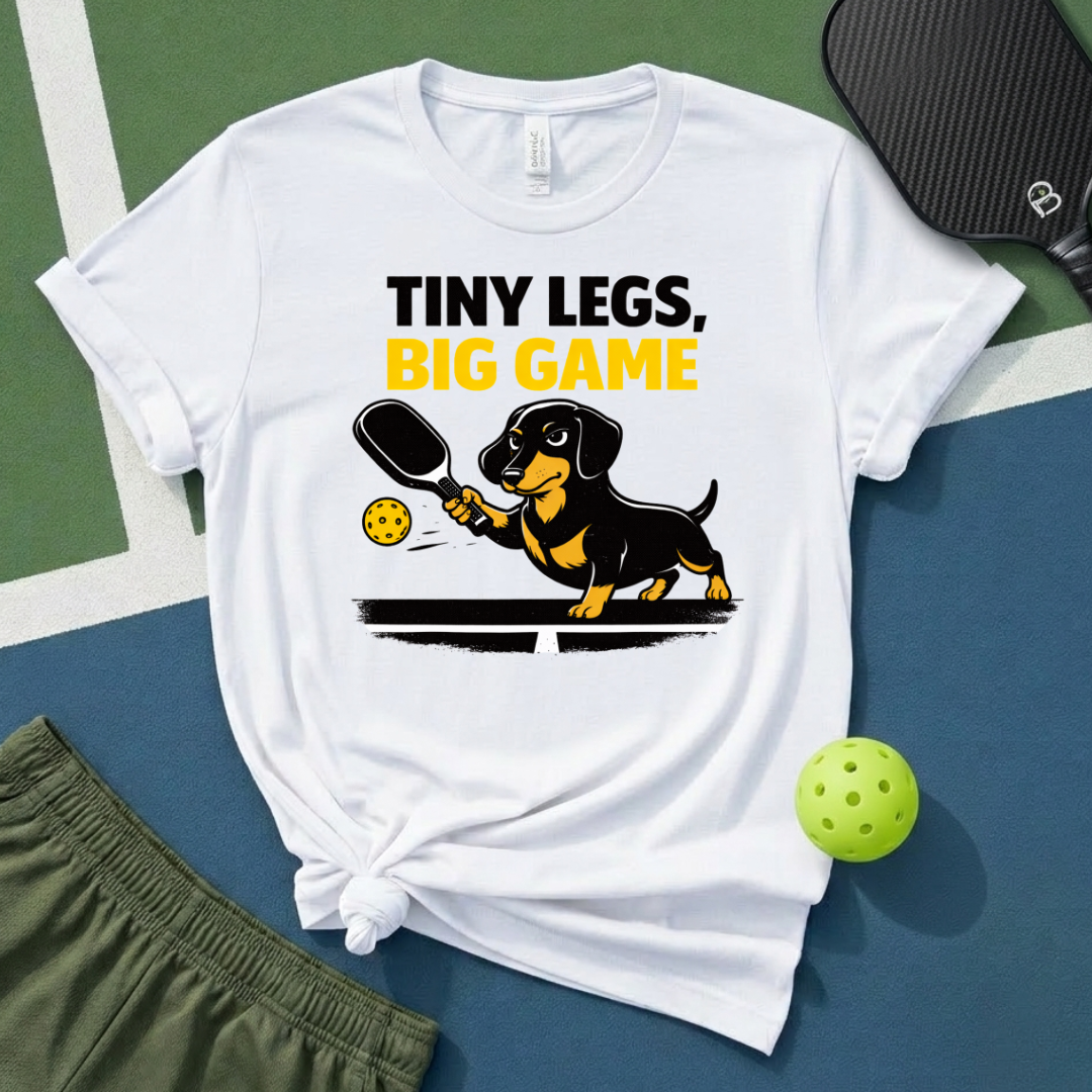 Tiny Legs, Big Game T-Shirt