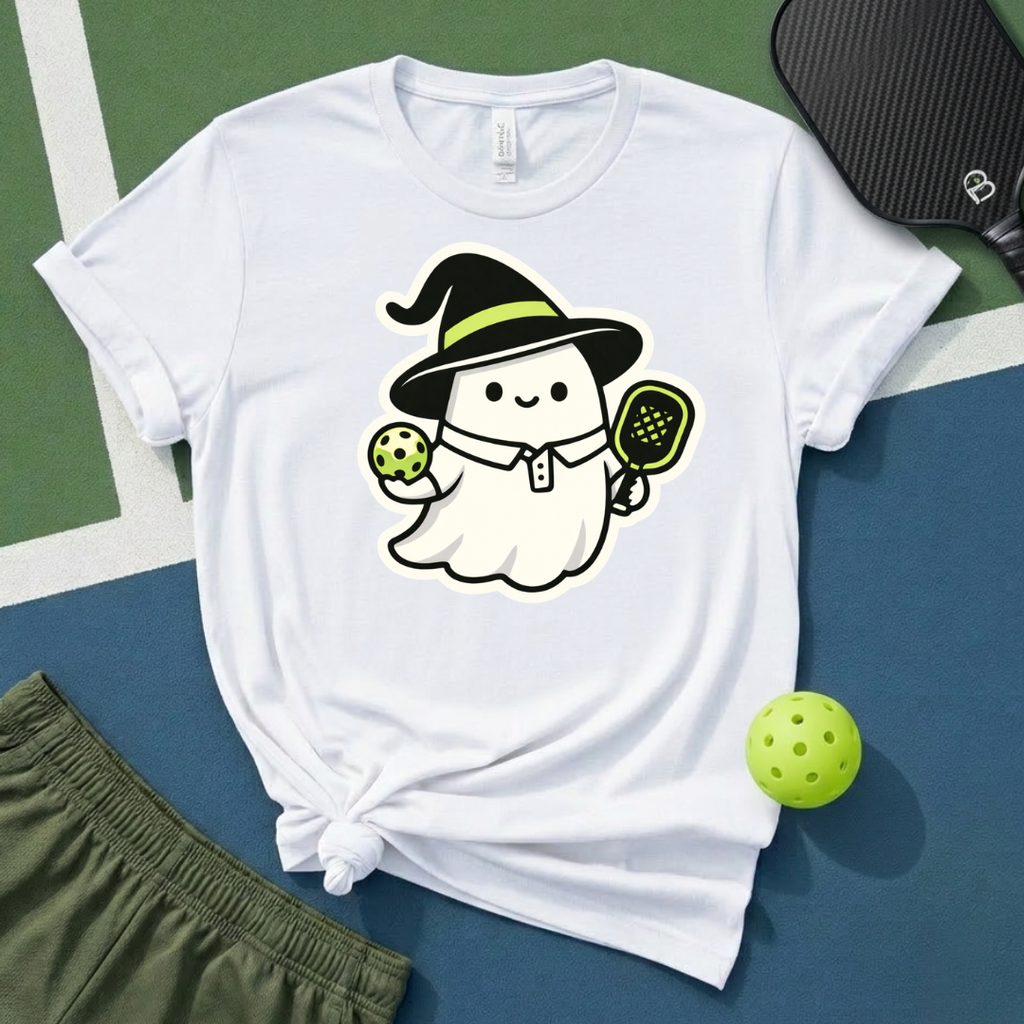 Pickleball Ghost T-Shirt