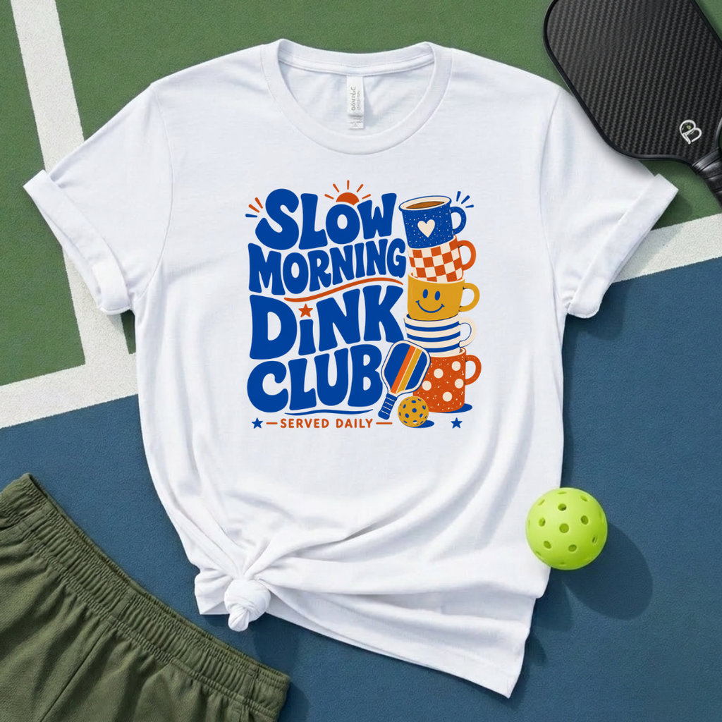 Slow Morning Dink Club T-Shirt