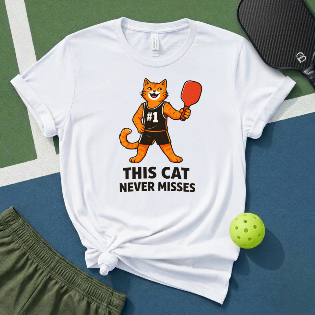 This Cat Never Misses T-Shirt